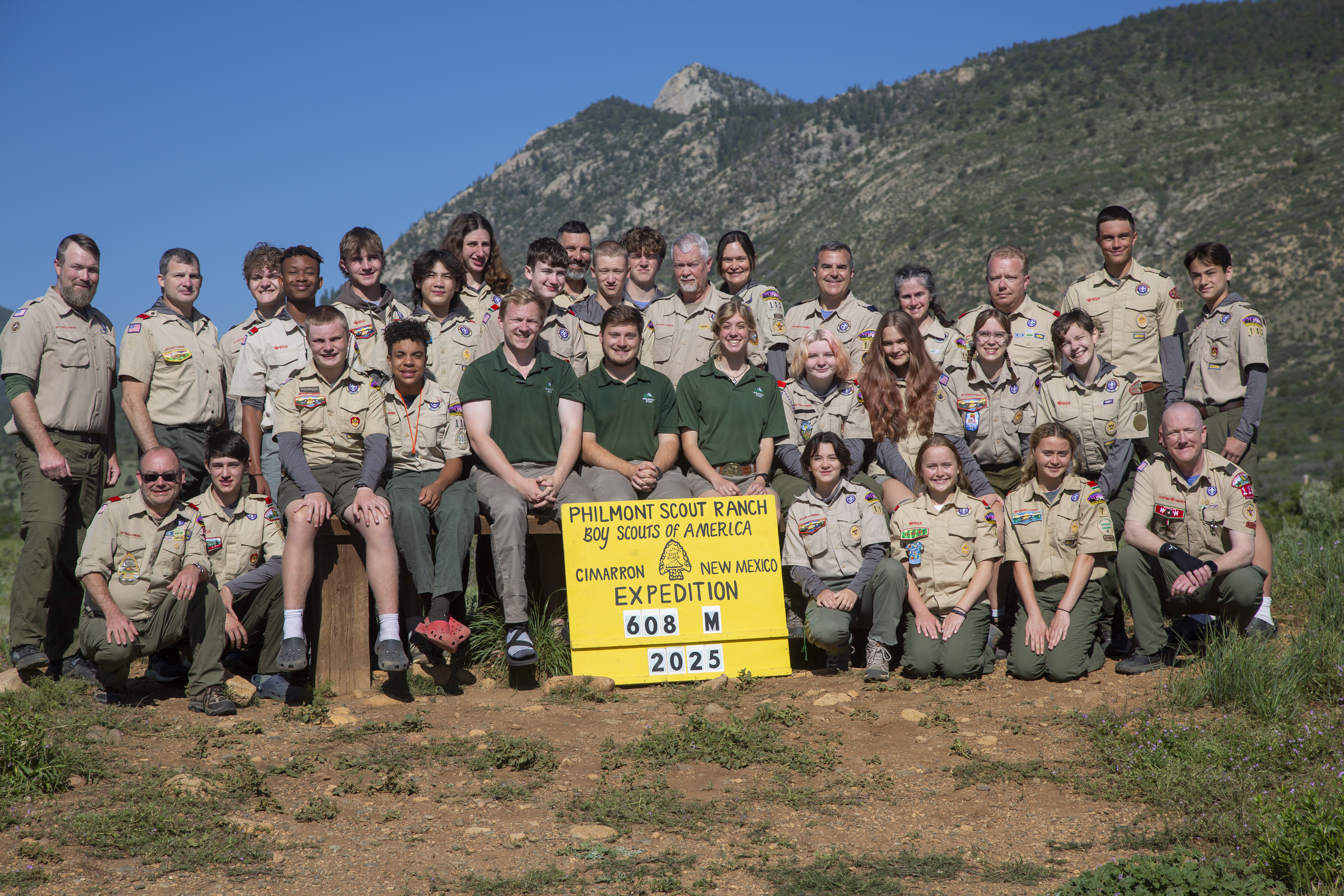 Expedition 608-M at Philmont, 2025